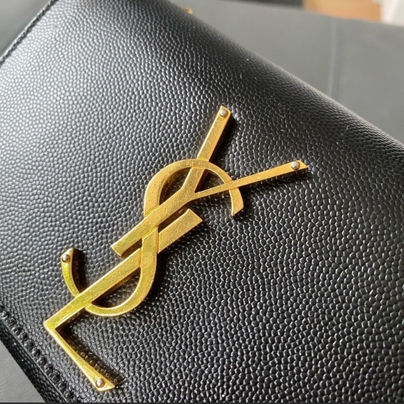 Yves Saint Laurent Handbags - YSL Kate Bag in Black